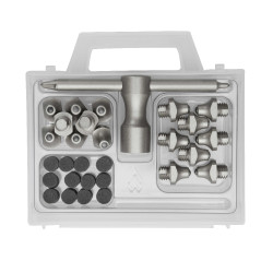 Maleta de cravos M10 Fastuds® Michel Vaillant Solo duro Maleta de cravos M10 Fastuds® Michel Vaillant Solo duro