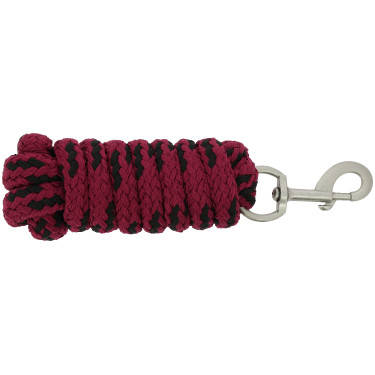 Longe Equithème Jacquard Bordeaux
