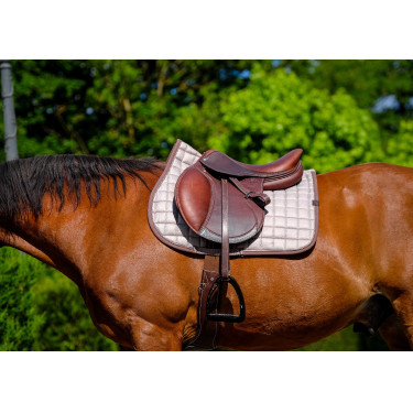 Zadeldek Equithème Chic Bruin