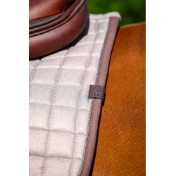 Tapis de selle Equithème Chic Marron Tapis de selle Equithème Chic Marron