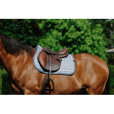 Zadeldek Equithème Chic Blauw