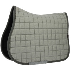 Tapis de selle Equithème Chic Gris clair