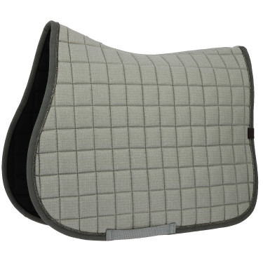 Tapis de selle Equithème Chic Gris clair