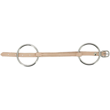 Leren bit Feeling met ketting