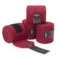 Polo bandages pony LeMieux Donkerpaars Bordeaux