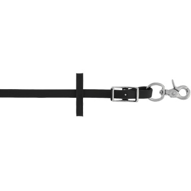 Rênes caoutchouc Norton Training PVC Noir