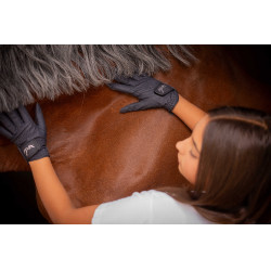 Handschoenen Eden by Pénélope Prisma Strass Marine Marineblauw Handschoenen Eden by Pénélope Prisma Strass Marine Marineblauw