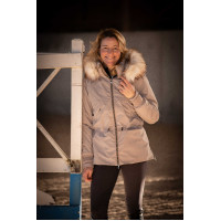 Parka Pénélope Steppy Taupe Marron
