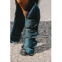 Guêtres de transport Equithème Tyrex 600D Vert Guêtres de transport Equithème Tyrex 600D Vert