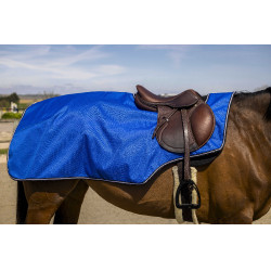 Zadeldeken Equithème Tyrex 1200D Fleece Bordeaux