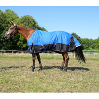 Couverture Equithème Tyrex Aisance 1200D Bleu roi