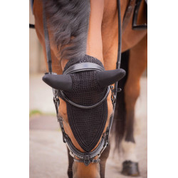 Bonnet soundless long Pro Coton Paddock Noir