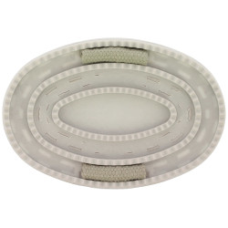 Etrille Je t'aime Equithème Strass Beige