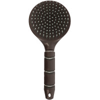 Brosse à crins Je t'aime Equithème Strass Marron