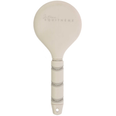 Brosse à crins Je t'aime Equithème Strass Beige Brosse à crins Je t'aime Equithème Strass Beige