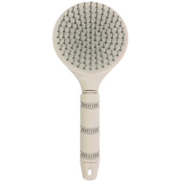 Brosse à crins Je t'aime Equithème Strass Beige Brosse à crins Je t'aime Equithème Strass Beige