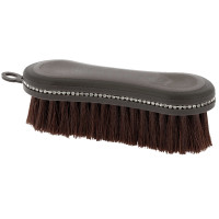 Brosse de tête Je t'aime Equithème Strass Gris