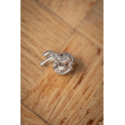 Pin's Pénélope Abbie Argenté Pin's Pénélope Abbie Argenté