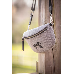 Sac banane Pénélope Chevron Noir