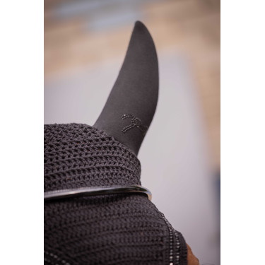 Oornetje voor paarden Pénélope Soundless Strass Zwart