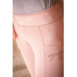 Pantalon Pull On Eden by Pénélope Delphe Rose poudré Pantalon Pull On Eden by Pénélope Delphe Rose poudré