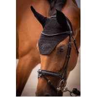Paardendeken Pénélope Katoen Zwart