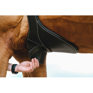 Sangle bavette Magnet Norton Noir Sangle bavette Magnet Norton Noir