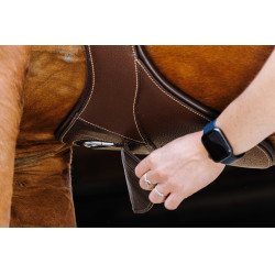 Sangle bavette Magnet Norton Havane Marron