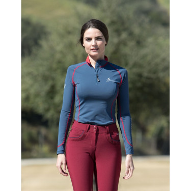 Technisch ondergoed My LeMieux Marine / rood Blauw