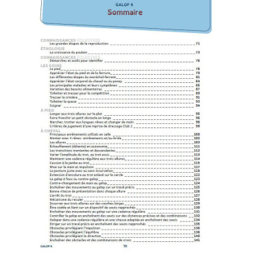 Galops 5 à 7 avec vidéos Lavauzelle