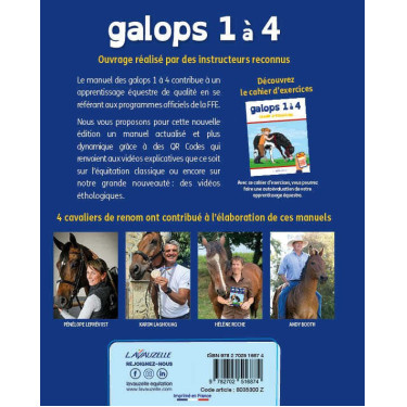 Galops 1 à 4 avec vidéos Lavauzelle