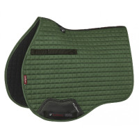 Tapis LeMieux ProSport Suede GP Square Vert chasseur