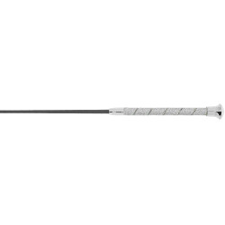 Cravache de dressage Whip & Go Strassy Argenté