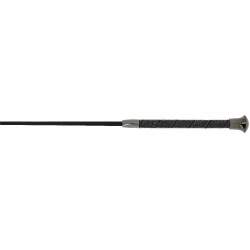 Cravache de dressage Whip & Go Strassy Noir