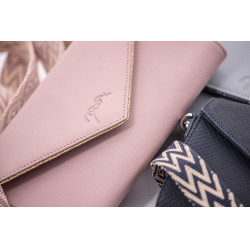 Pochette Pénélope Nieuwe Telefoonpocket Poederroze