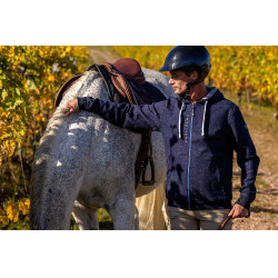 Sweat Equithème Hervé Bleu marine