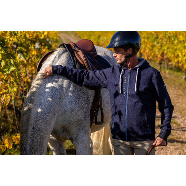 Sweat Equithème Hervé Bleu marine