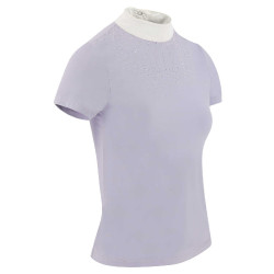 Polo Equithème London Enfant Violet Polo Equithème London Enfant Violet
