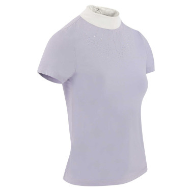 Polo Equithème London Enfant Violet Polo Equithème London Enfant Violet