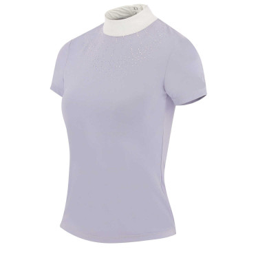 Polo Equithème London Enfant Violet Polo Equithème London Enfant Violet