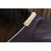 Overhemd Equithème Vague Marineblauw