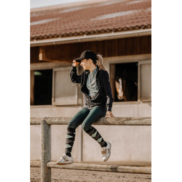 Equithème Charlène jas Antraciet Grijs