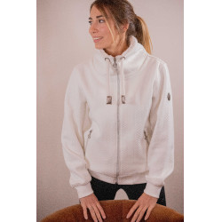 Sweatshirt Pénélope Laponia Ecru Beige