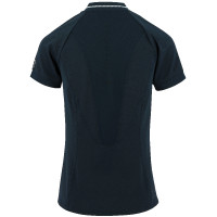 Polo Equithème Elodie Korte mouwen Marineblauw Polo Equithème Elodie Korte mouwen Marineblauw