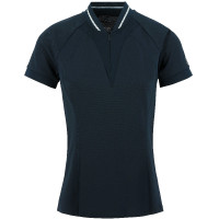 Polo Equithème Elodie Manches courtes Bleu marine