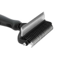 Brosse et peigne à mue 2 en 1 Hippotonic