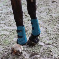 Guêtres avec protège-boulets Lami-Cell Elite Turquoise Bleu