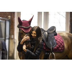 Tapis de selle Lami-Cell Galaxy Velvet Bordeaux