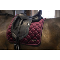 Tapis de selle Lami-Cell Galaxy Velvet Bordeaux Tapis de selle Lami-Cell Galaxy Velvet Bordeaux