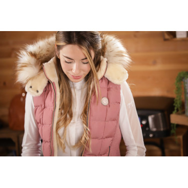 Doudoune New Roge Pénélope Vieux rose